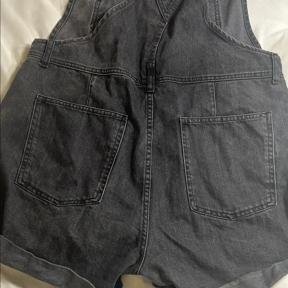 We The Free Charcoal Denim Overalls - Picture 8 of 11